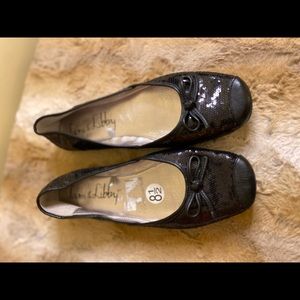 Sam & Libby Black Sparkly Flats